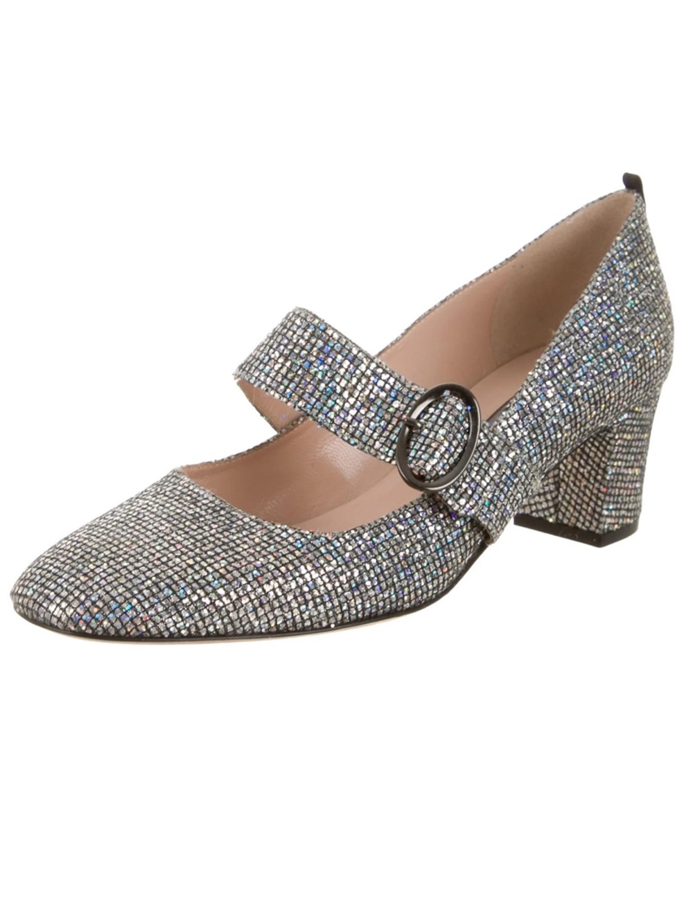 Sarah Jessica Parker Glitter Mary Jane Pumps Size 36.5
